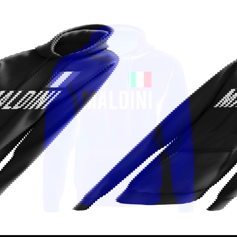Paolo Maldini Italy Name Hoody (Royal)