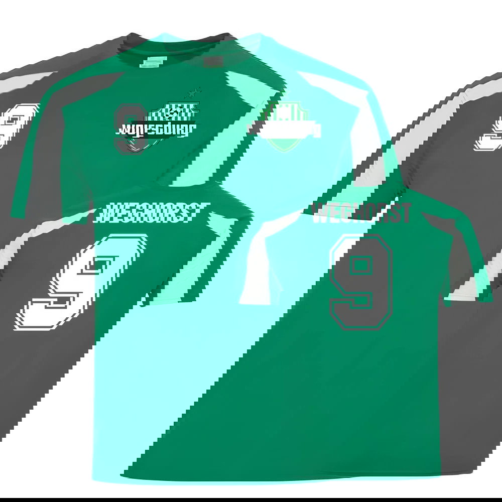 Wout Weghorst VfL Wolfsburg Sports Training Jersey (Green)