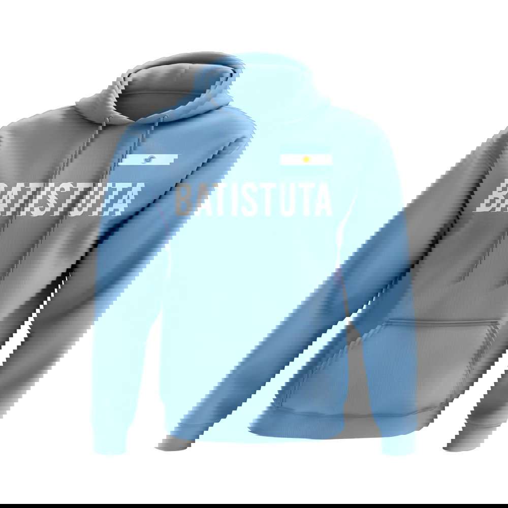 Gabriel Batistuta Name Hoody (Sky Blue)