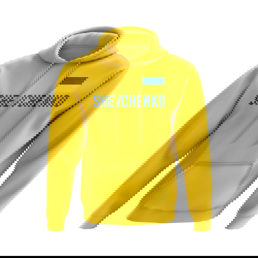 Andriy Shevchenko Ukraine Name Hoody (Yellow)