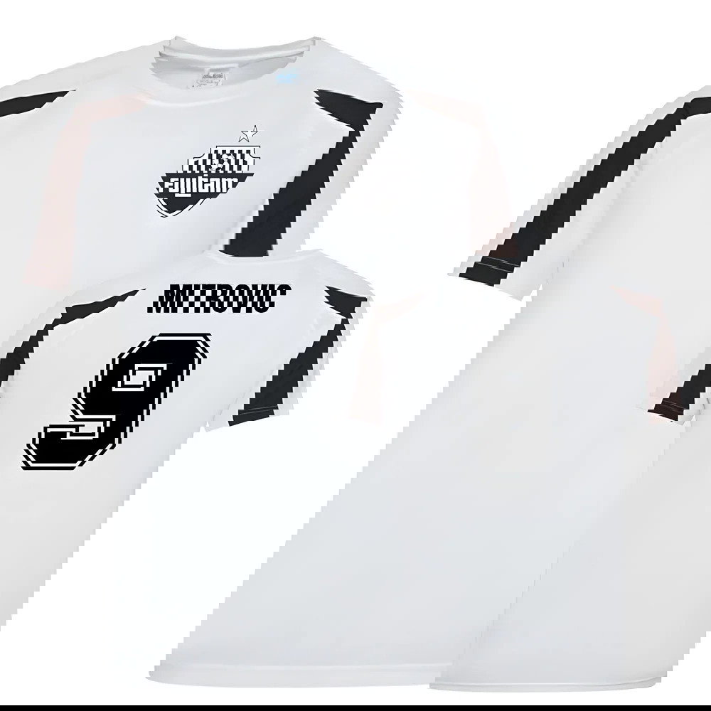Aleksandar Mitrovic Fulham FC Sports Training Jersey (White)