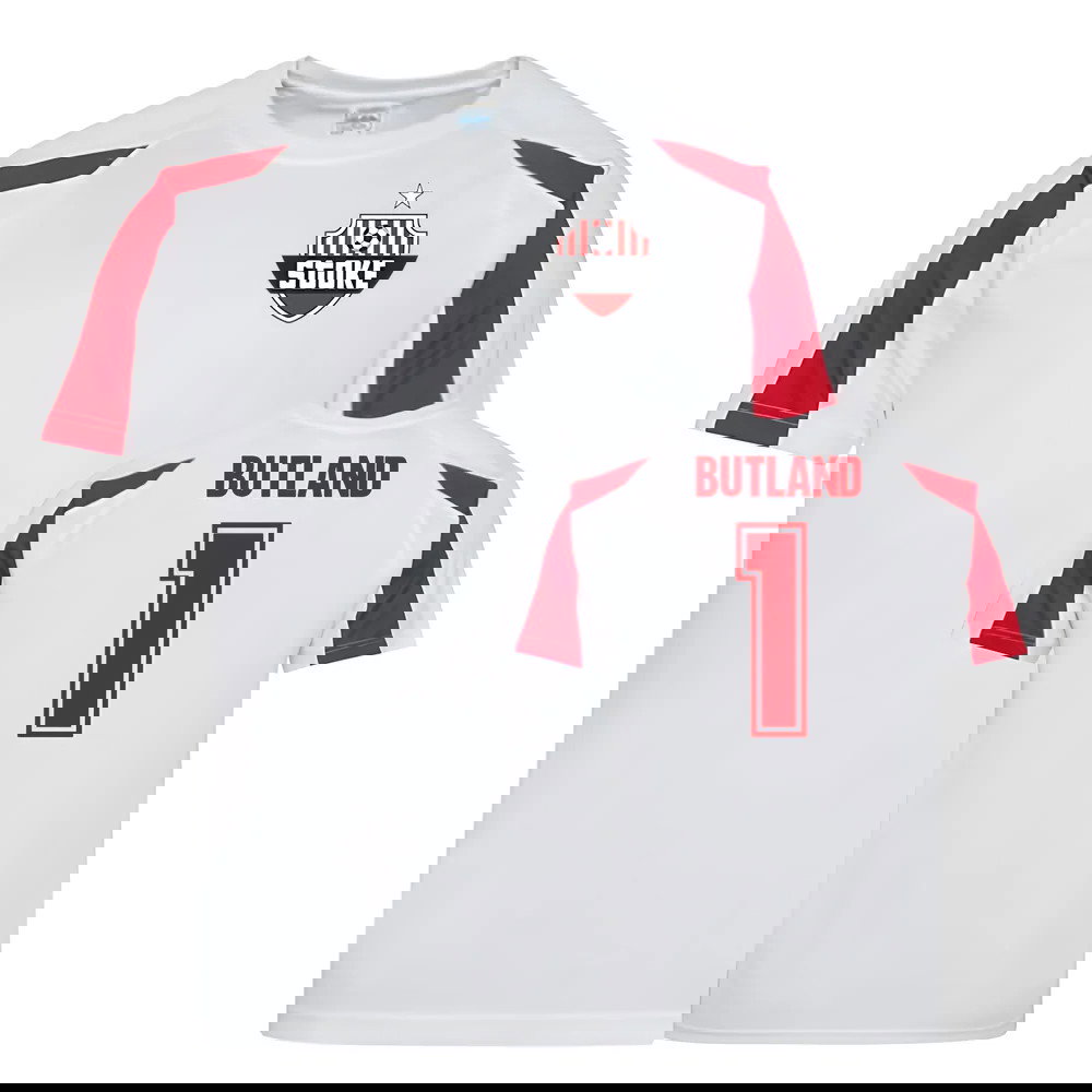 Jack Butland Stoke City Sports Training Jersey (White)