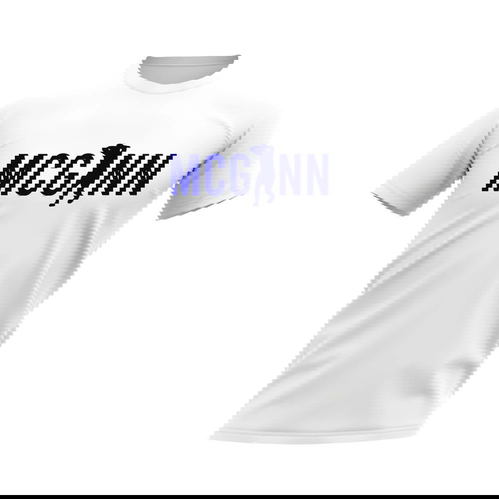 John McGinn Silhouette T-shirt (White)