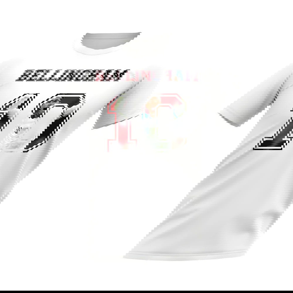 Jude Bellingham England 10 T-Shirt (White)