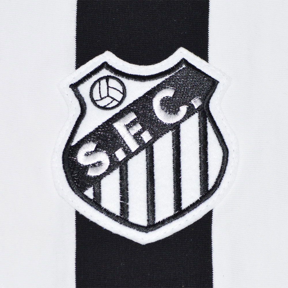 Santos 1970s Retro Kids Retro Football Shirt