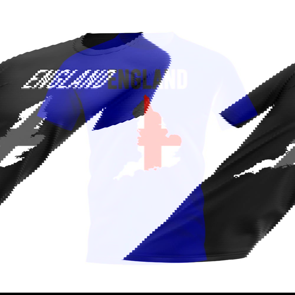 England Map T-shirt (Royal)