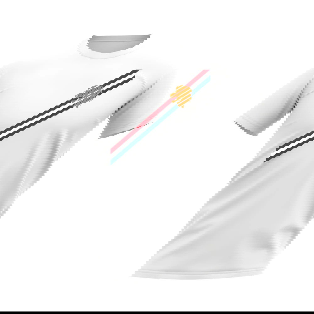 Holland 2006 Retro Pattern T-shirt (White)