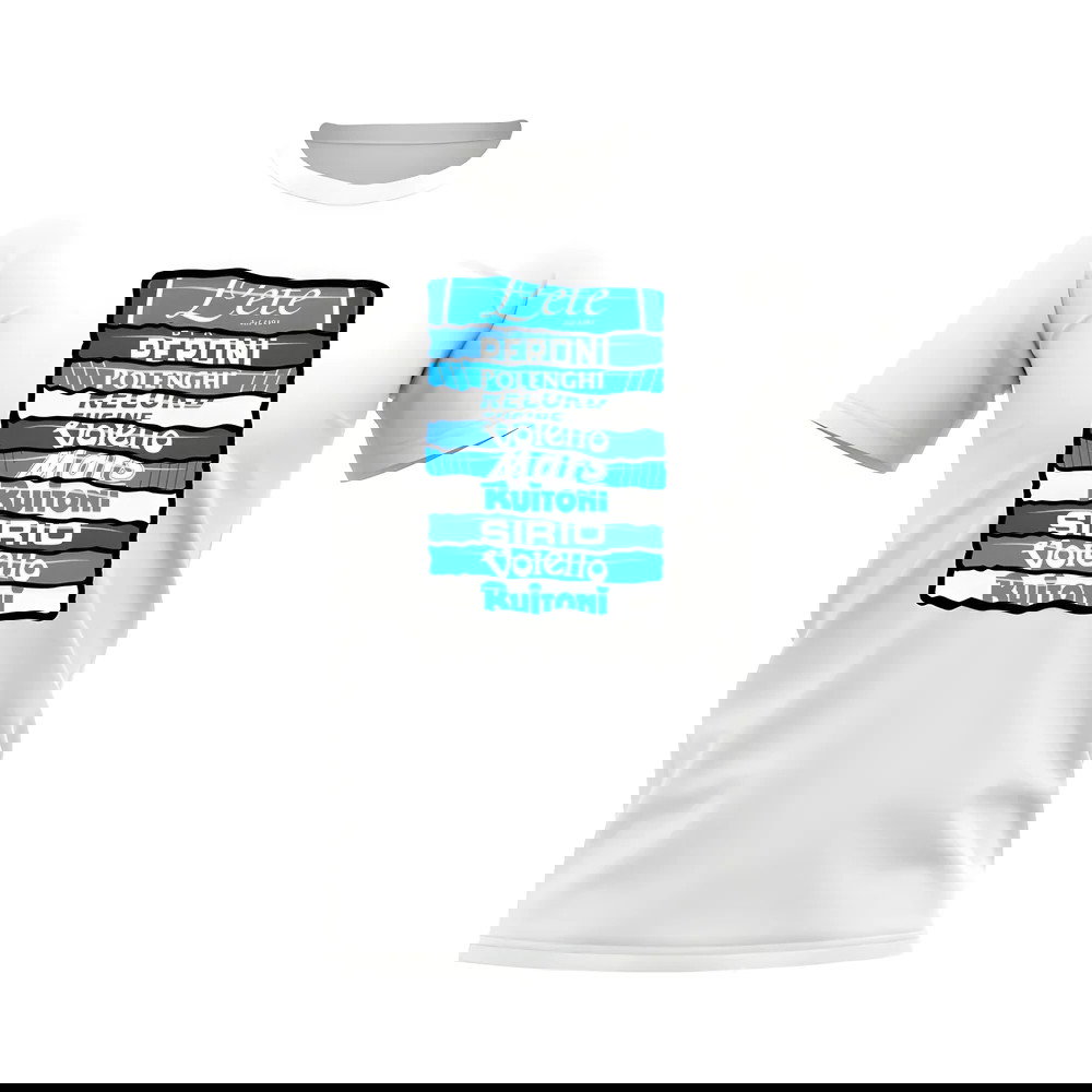 Napoli Shirt Sponsor History T-shirt (White)