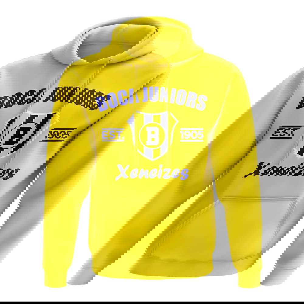 Boca Juniors Established Hoody (Yellow)