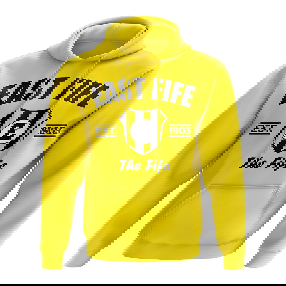 East Fife Established Hoody (Yellow)