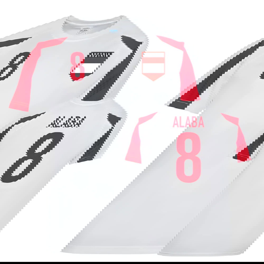 Austria Sports Training Jersey (Alaba 8)