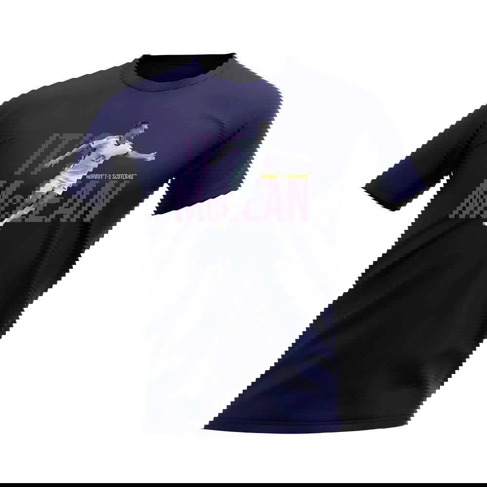 Kenny McLean Scotland T-Shirt (Navy)