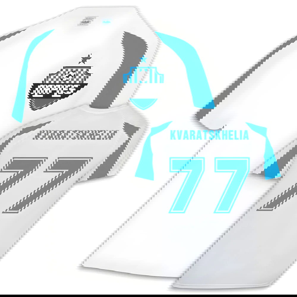 Napoli Sports Training Jersey (Khvicha Kvaratskhelia 77)