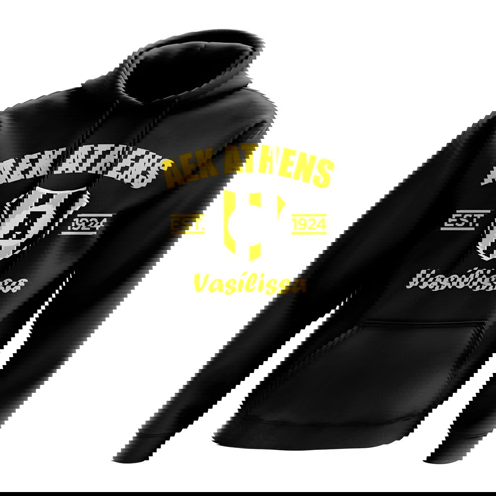 AEK Athens Established Hoody (Black)