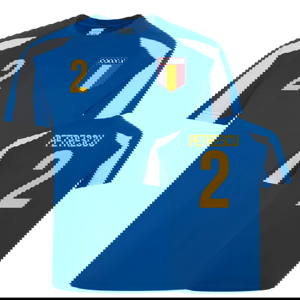 Romania Sports Training Jerseys (Petrescu 2)