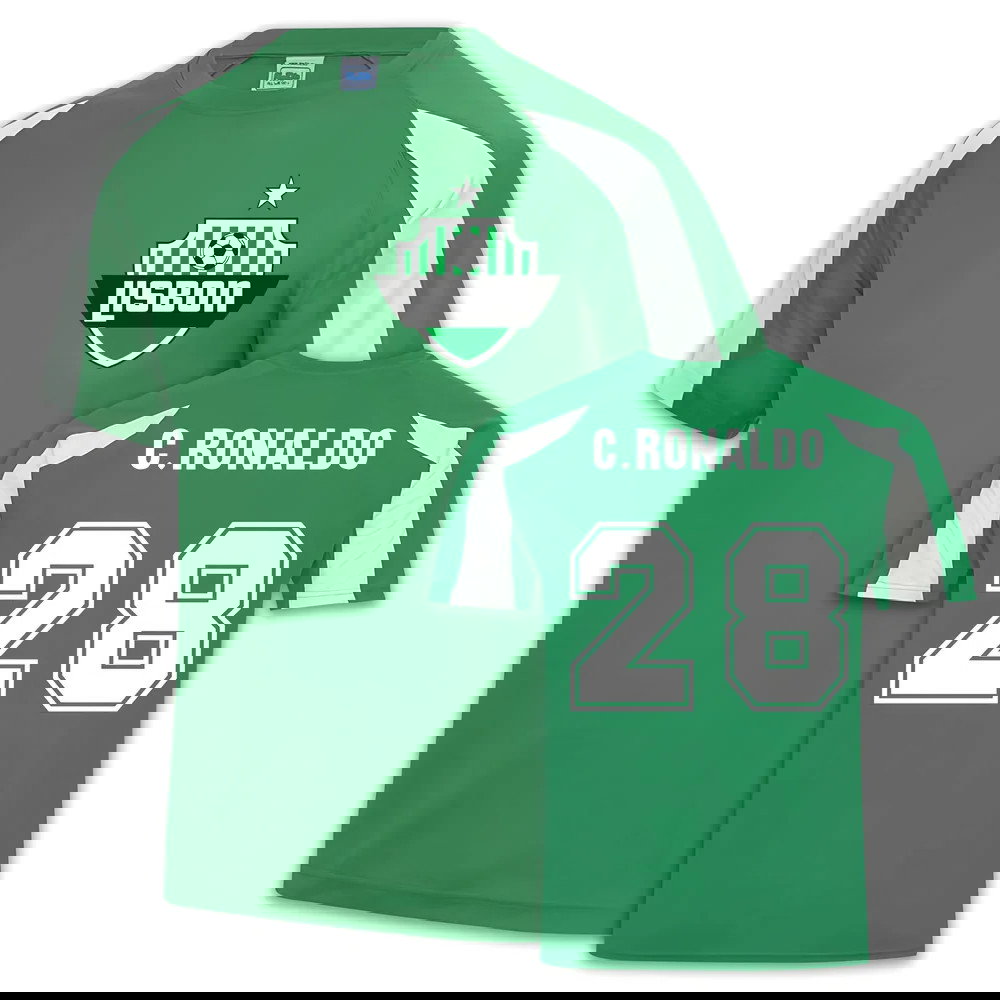 Sporting Lisbon Sports Training Jersey (Cristiano Ronaldo 28)