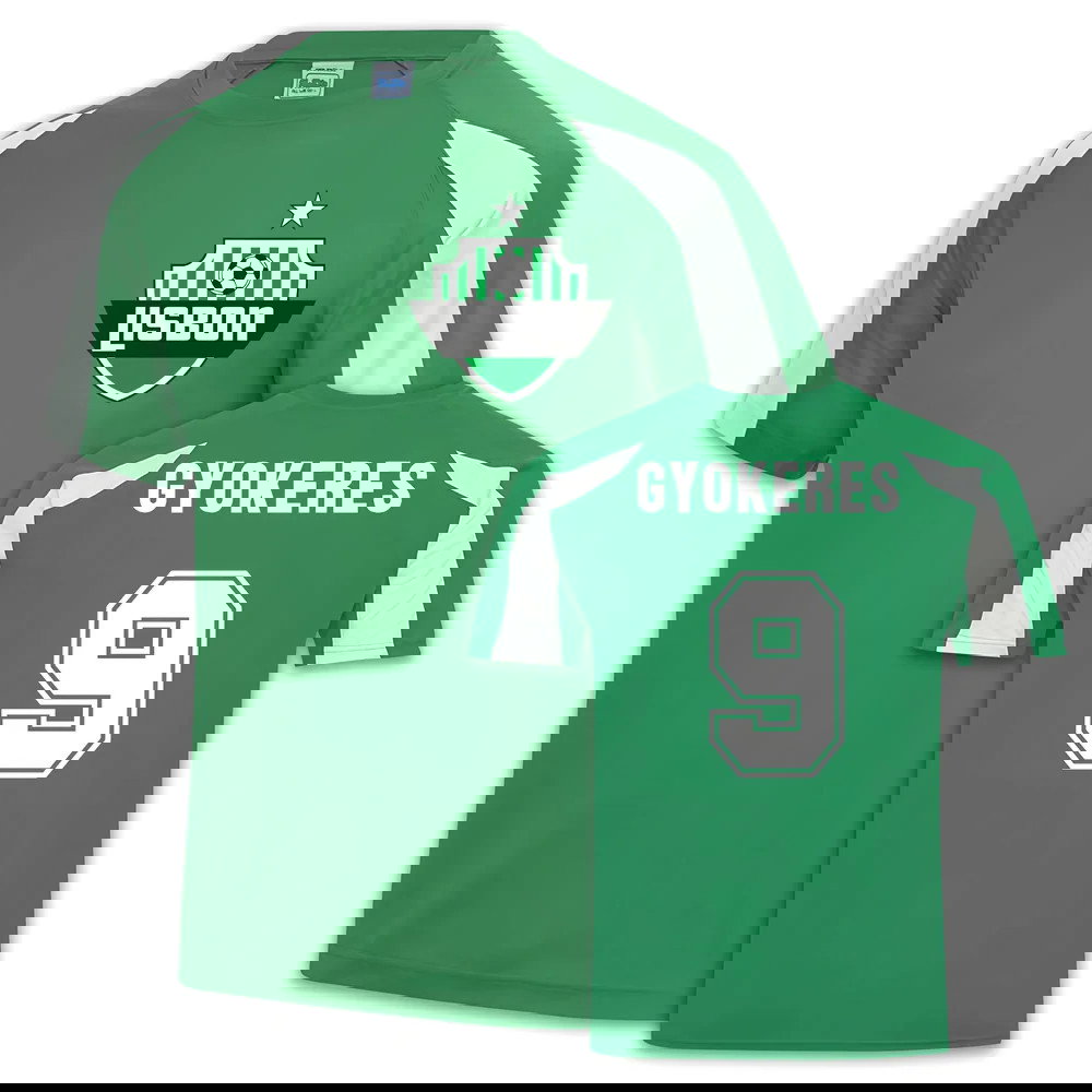 Sporting Lisbon Sports Training Jersey (Viktor Gyokeres 9)