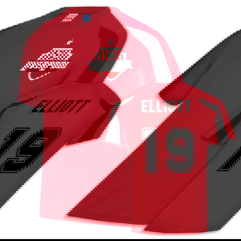 Liverpool Sports Training Jersey (Harvey Elliot 19)