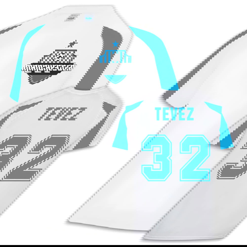 Manchester City Sports Training Jersey (Carlos Tevez 32)