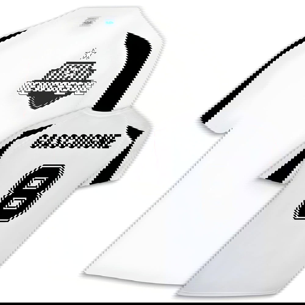 Newcastle Sports Training Jersey (Paul Gascoigne 8)