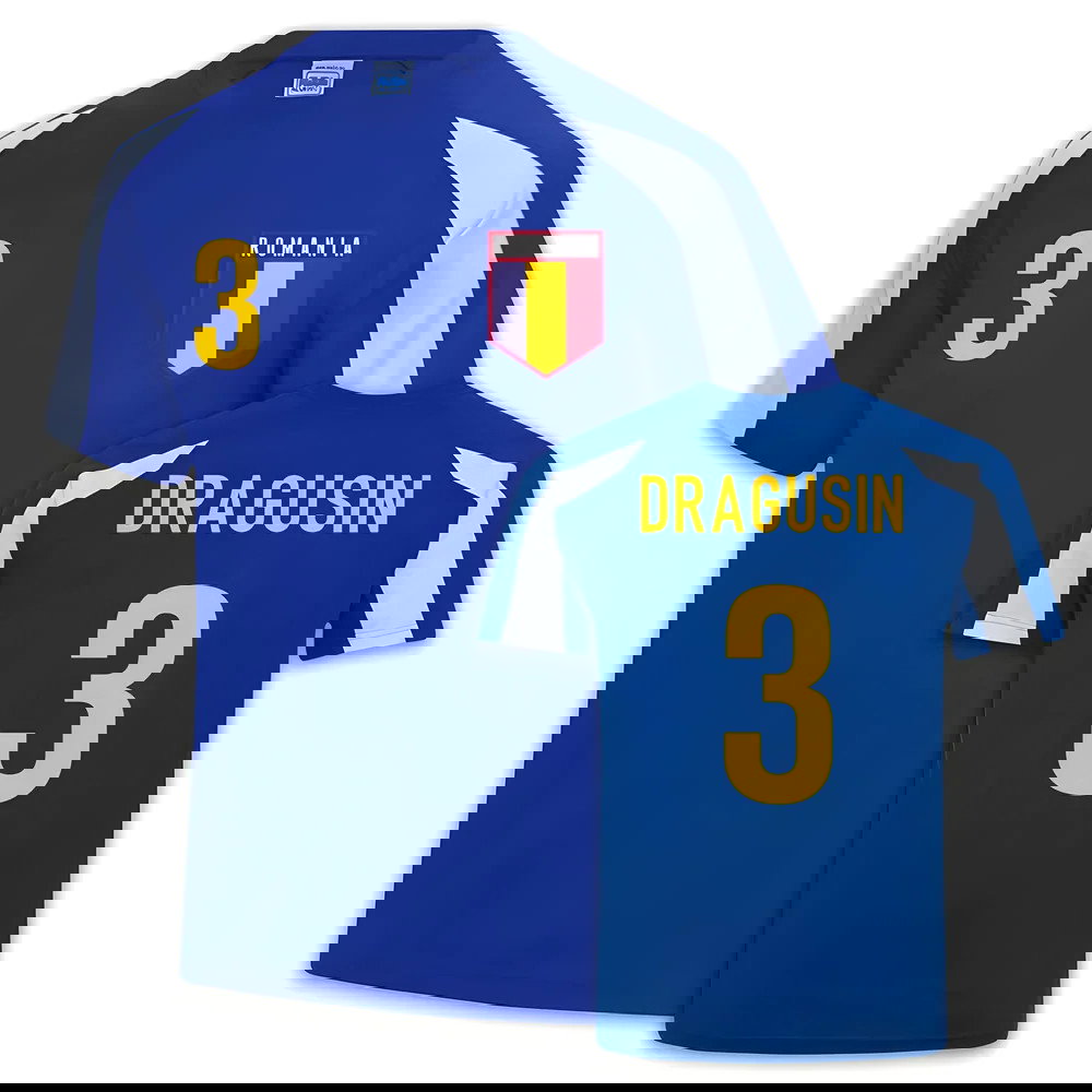 Romania Sports Training Jersey (Radu Dragusin 3)