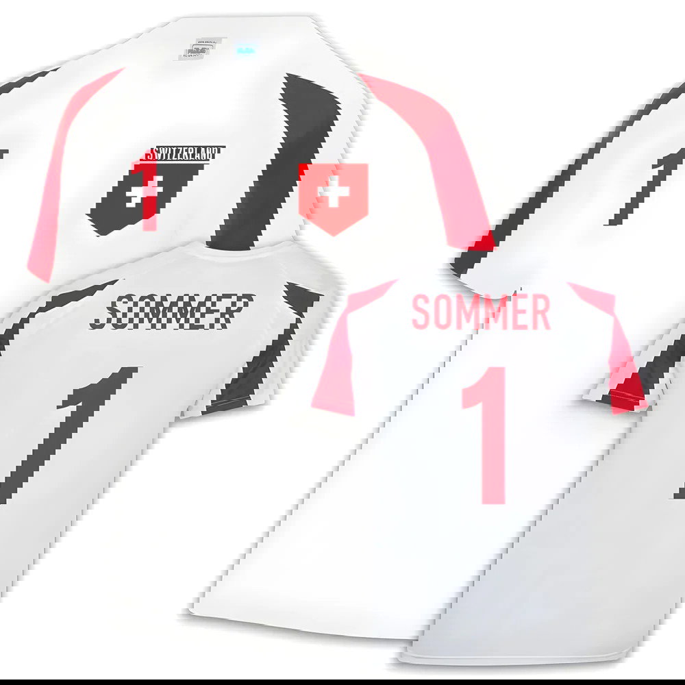 Switzerland Sports Training Jersey (Yann Sommer 1)