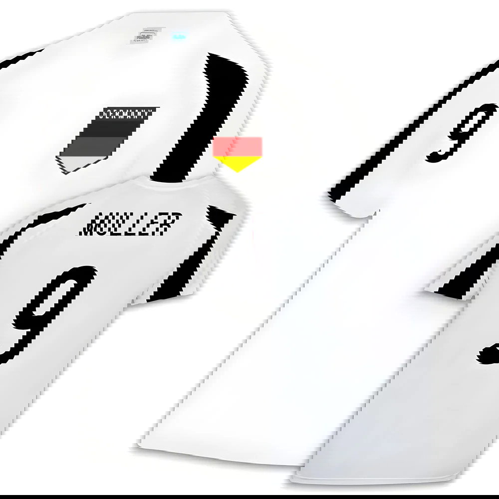 Germany Sports Jersey Training (Gerd Muller 9)