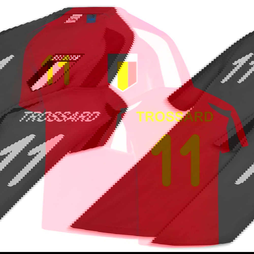 Belgium Sports Jersey Training (Leandro Trossard 11)