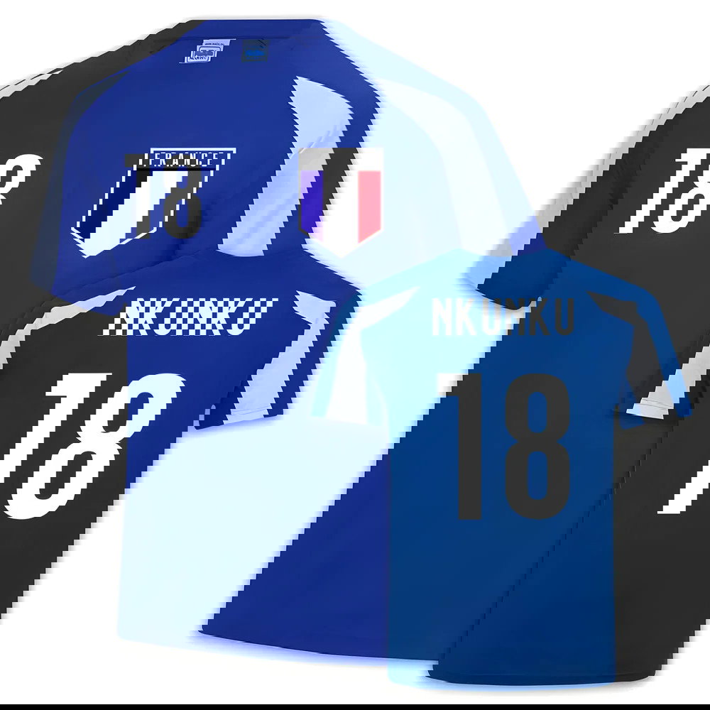 France Sports Jersey Training (Christopher Nkunku 18)
