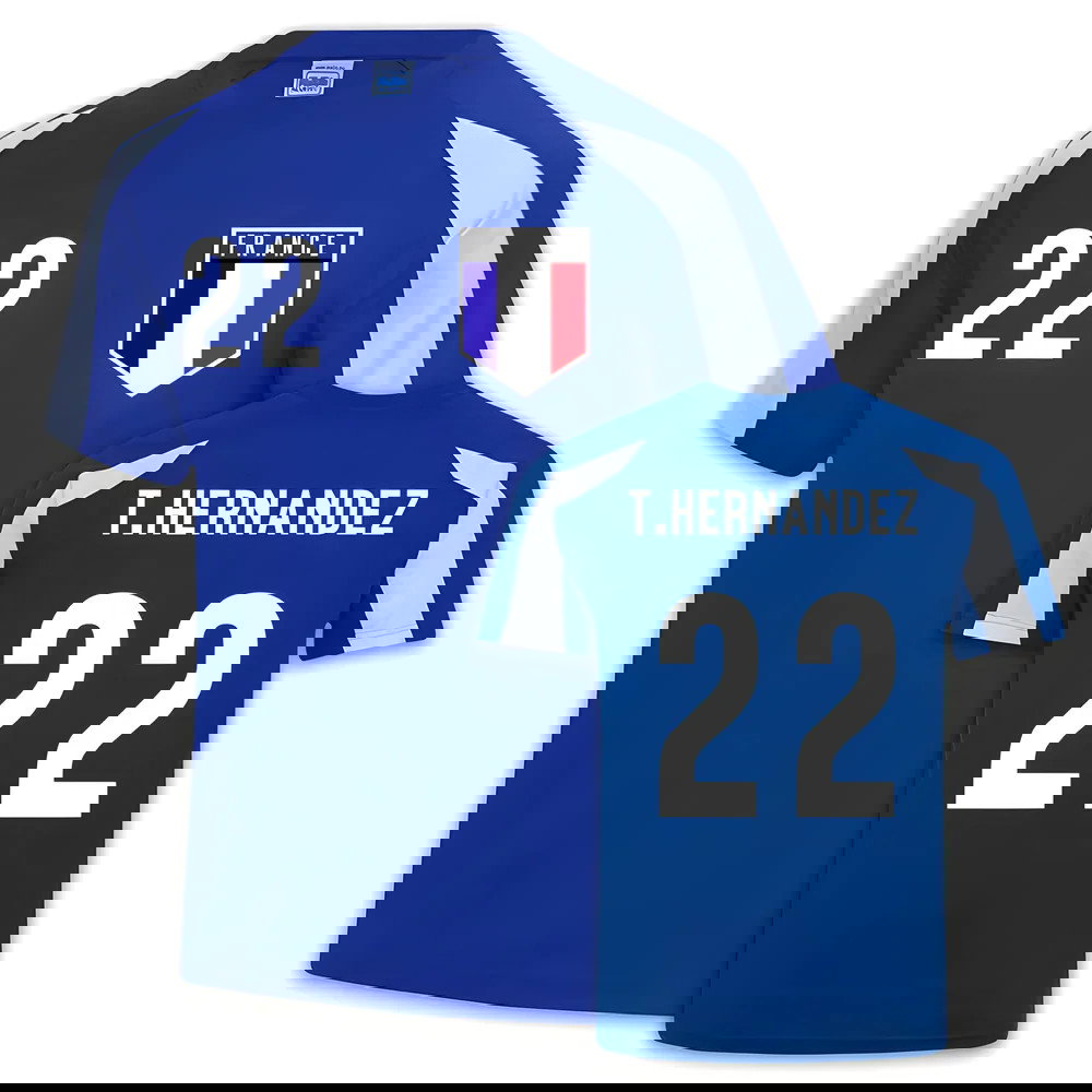 France Sports Jersey Training (Theo Hernandez 22)