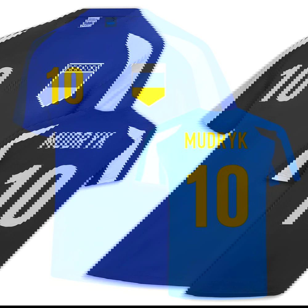 Ukraine Sports Jersey Training (Mykhailo Mudryk 10)