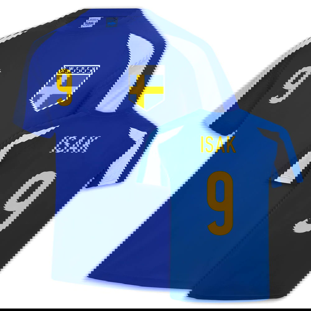 Sweden Sports Jersey Training (Alexander Isak 9)