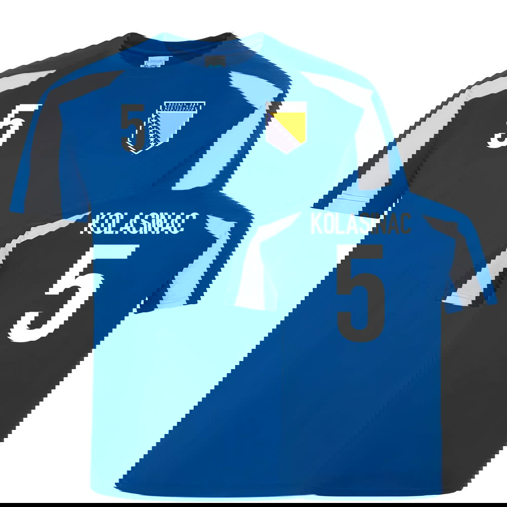 Bosnia and Herzegovina Sports Training Jerseys (Kolasinac 5)