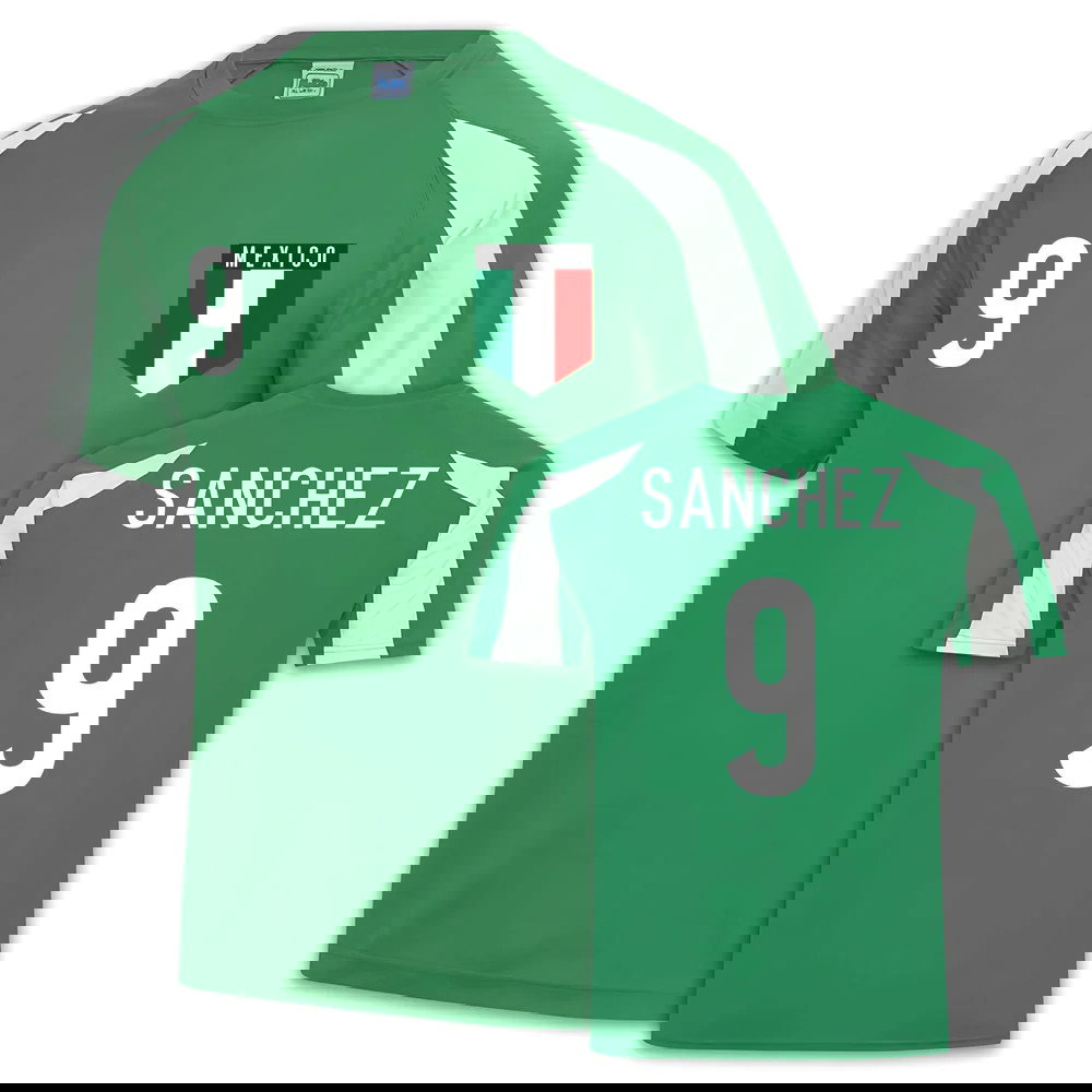 Mexico Sports Training Jersey (Hugo Sanchez 9)