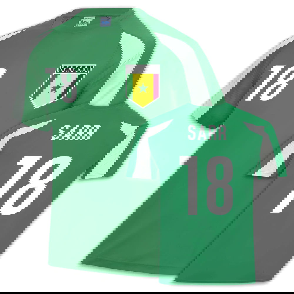 Senegal Sports training Jersey (Ismaila Sarr 18)