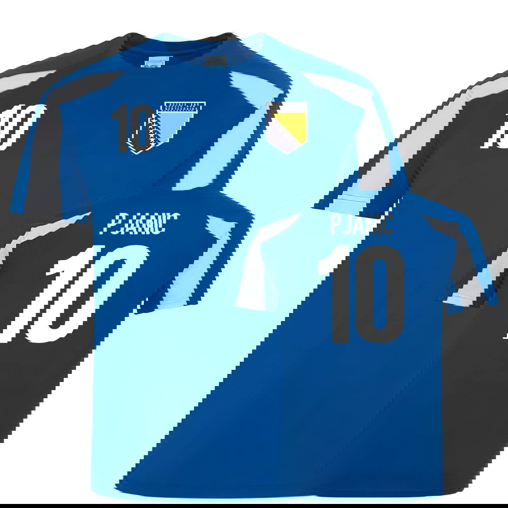 Bosnia and Herzegovina Sports Training Jerseys (Pjanic 10)
