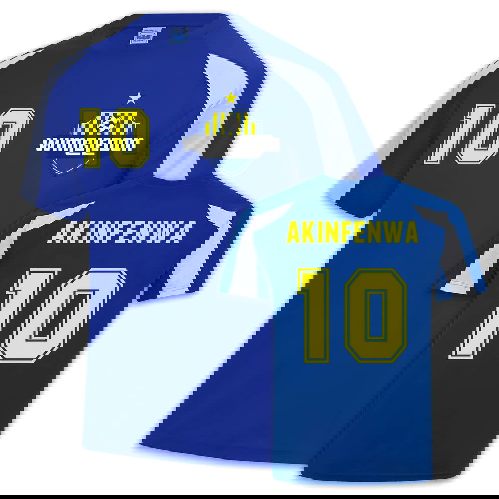 Wimbledon Sports training Jersey (Adebayo Akinfenwa 10)