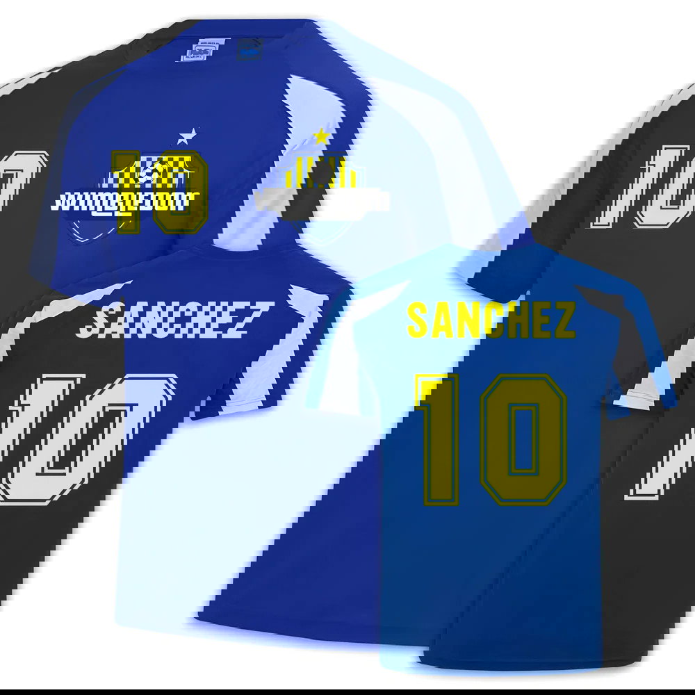 Wimbledon Sports training Jersey (Lawrie Sanchez 10)