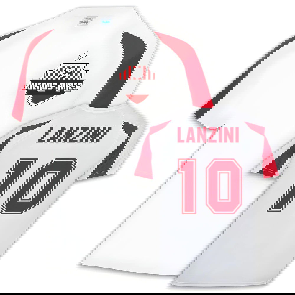 River Plate Sports Training Jersey (Manuel Lanzini 10)
