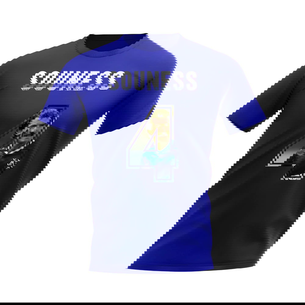 Graeme Souness Name and Number Rangers T-shirt (Blue)