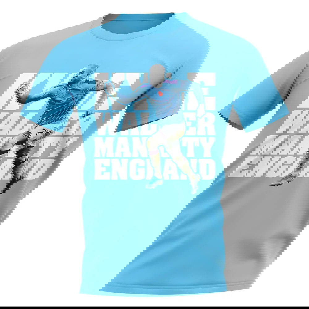 Kyle Walker Manchester City Player T-Shirt (Sky)