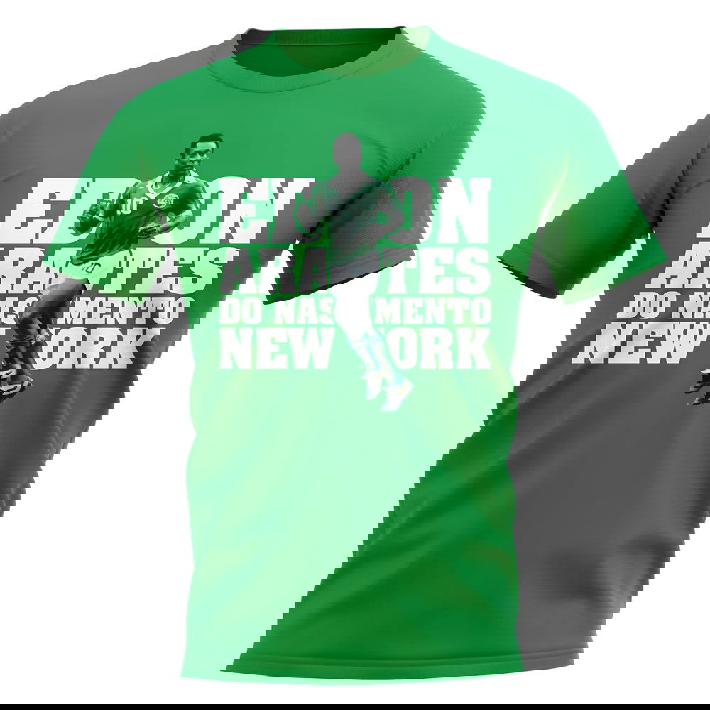 Pele Player T-Shirt (Green)