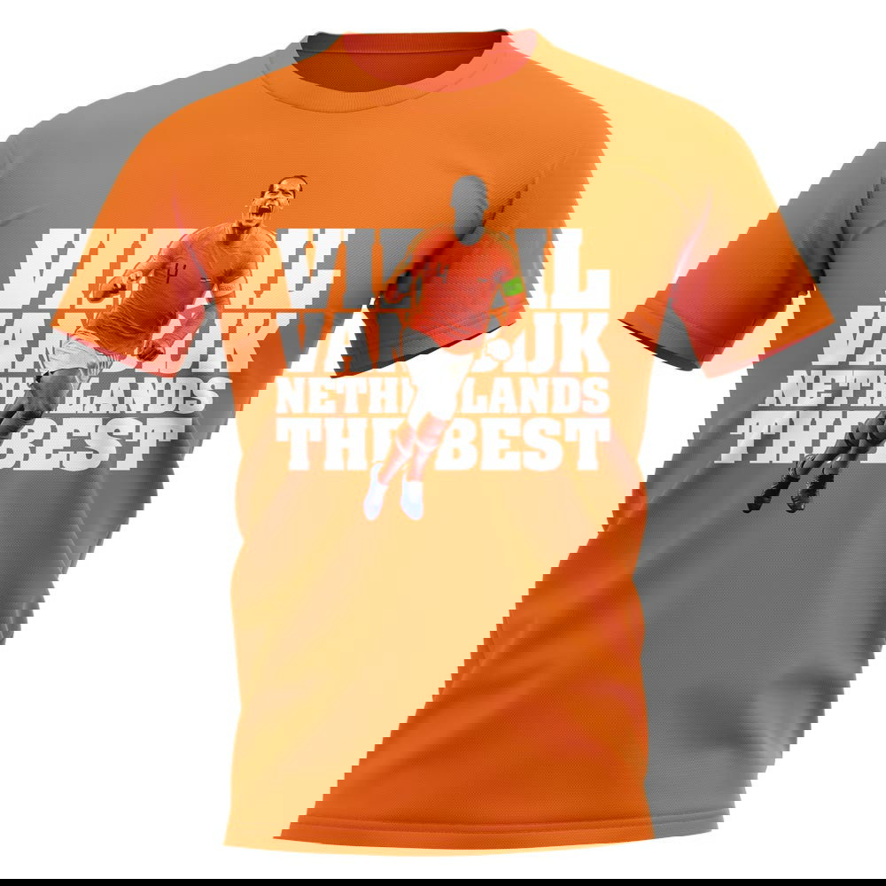 Virgil Van Dijk Netherlands Player T-Shirt (Orange)