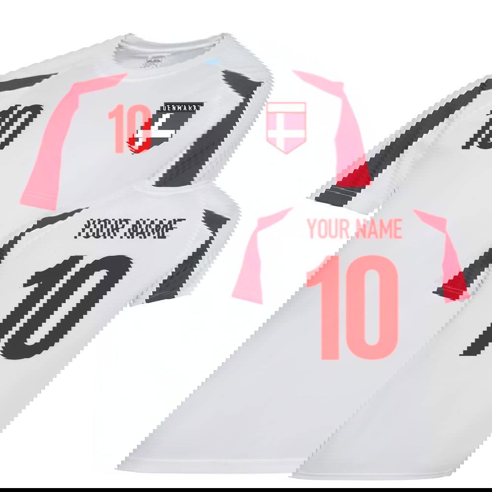 Denmark Sports Training Jersey (Your Name)