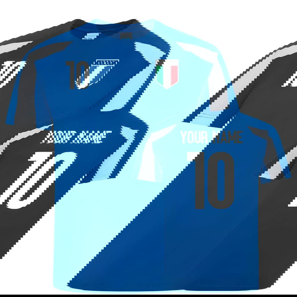 Italy Sports Training Jersey (Your Name)