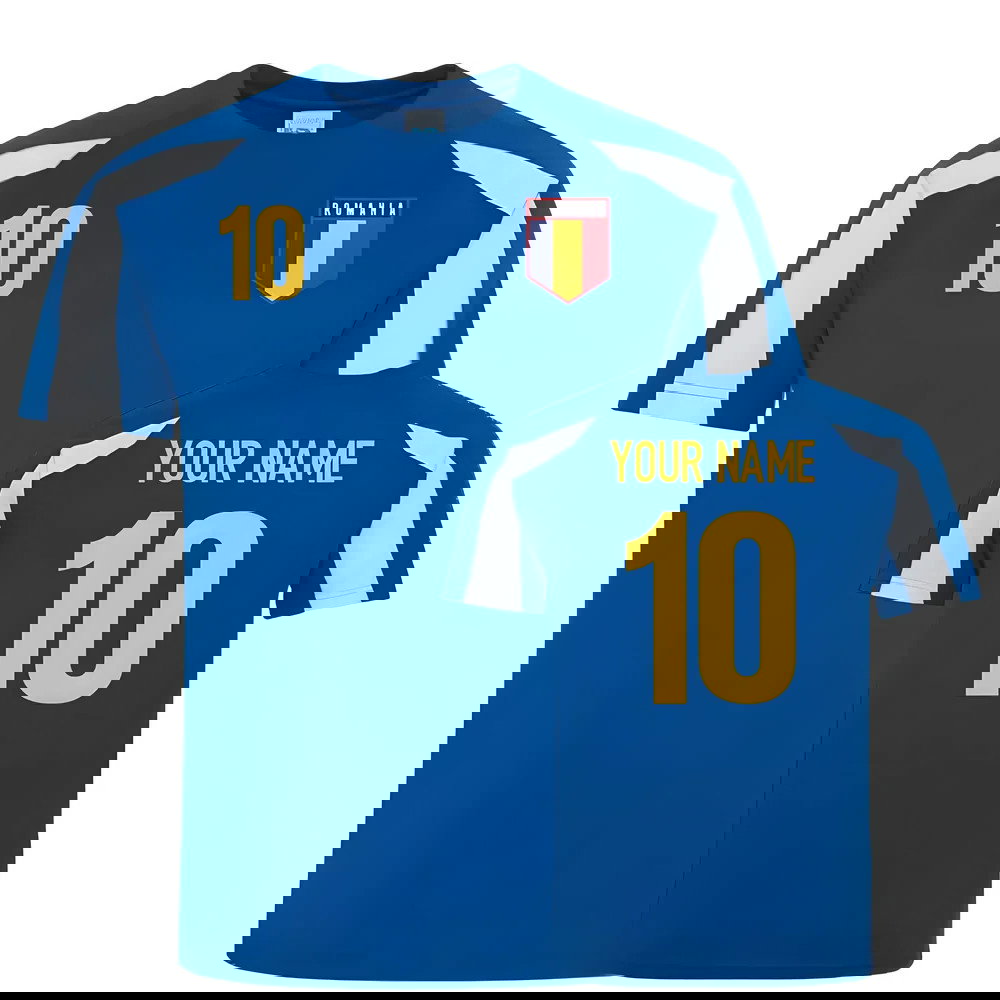 Romania Sports Training Jersey (Your Name)