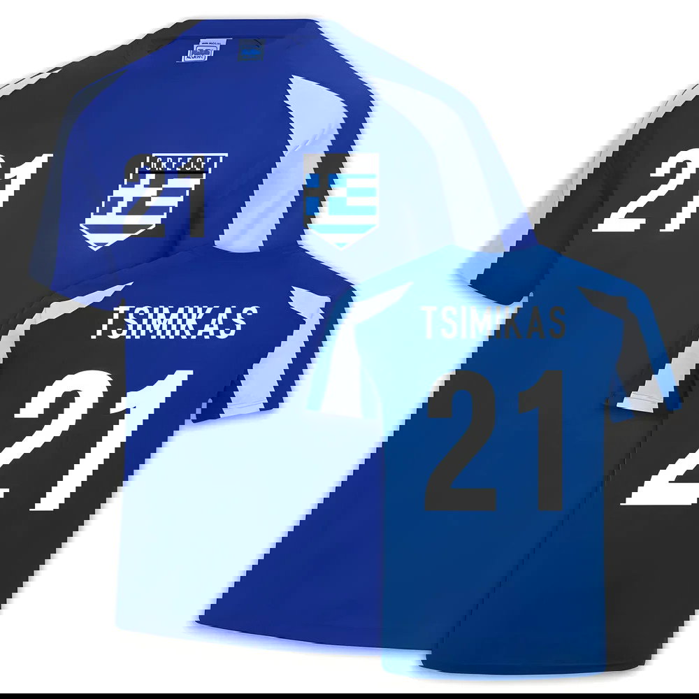 Greece Sports Training Jersey (Kostas Tsimikas 21)
