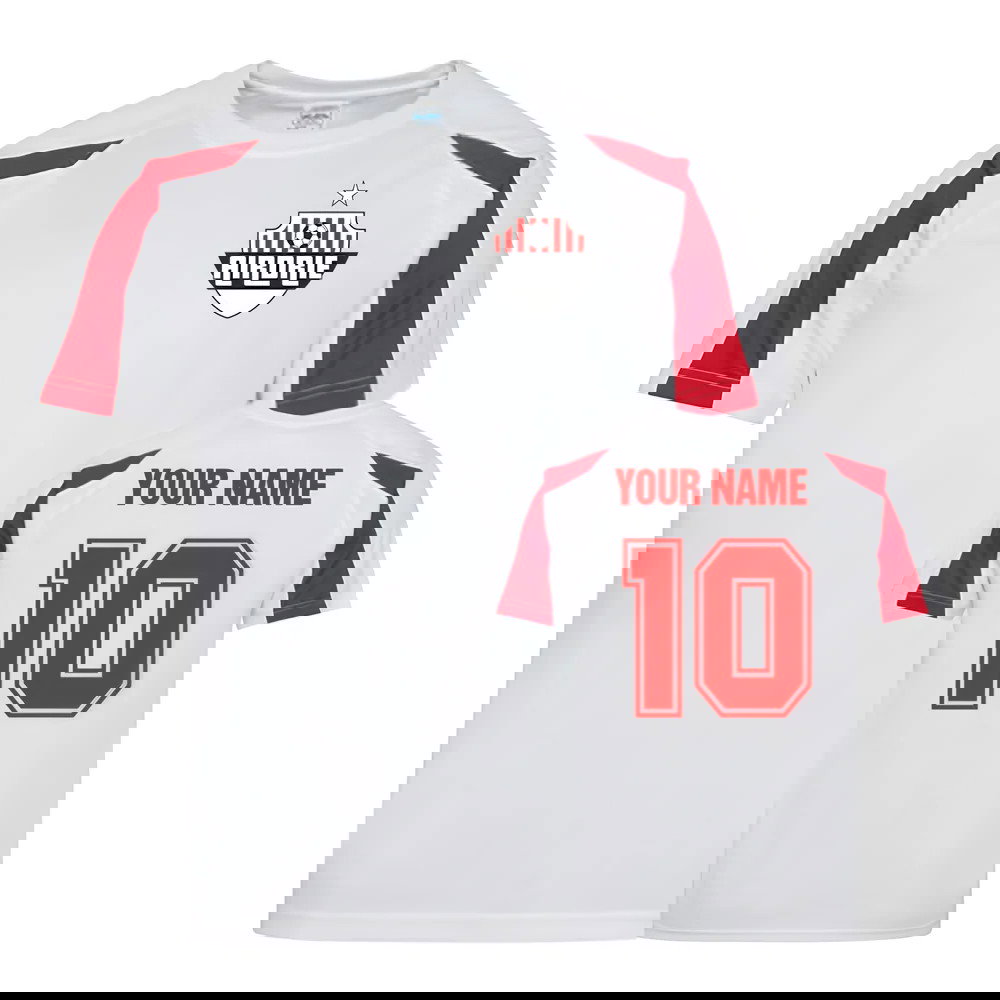 Your Name Airdrie Sports Training Jersey (White)