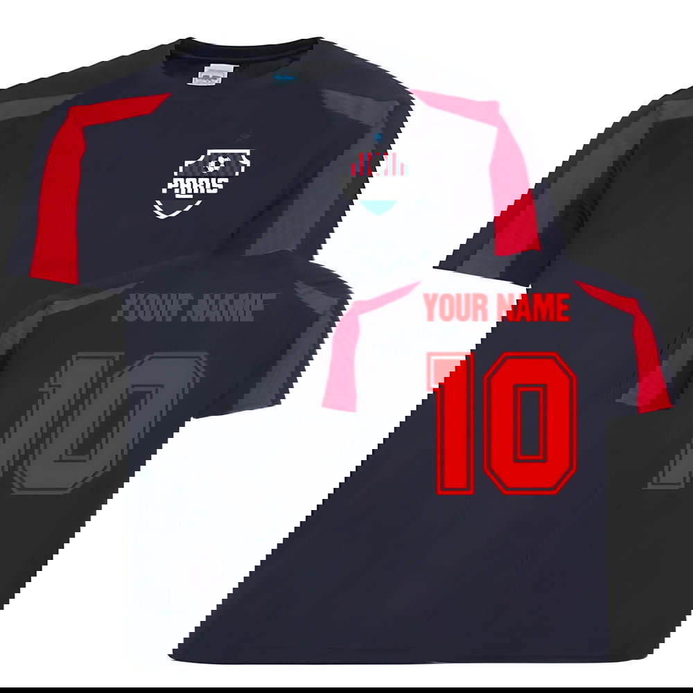 Your Name PSG Sports Training Jersey (Navy)