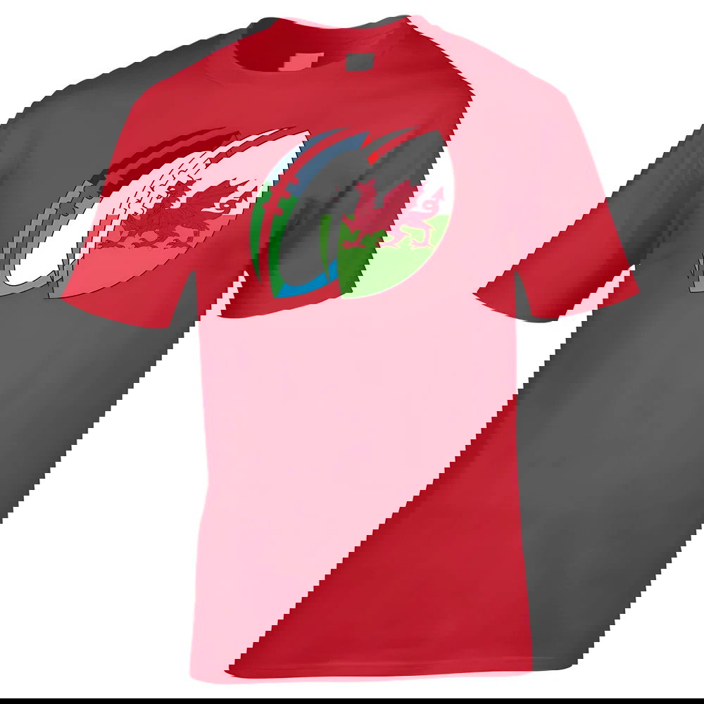 Wales Rugby Ball T-Shirt